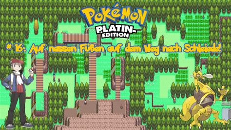 Pokemon Platin Let S Play Folge Auf Nassen F En Auf Dem Weg Nach