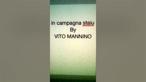 Vito Mannino Youtube