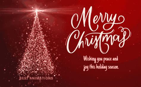 Sparkling Lights Merry Christmas Tree 