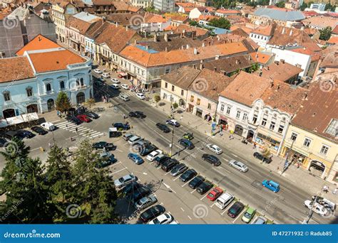 High View of Cluj Napoca City Editorial Photography - Image of scenic ...