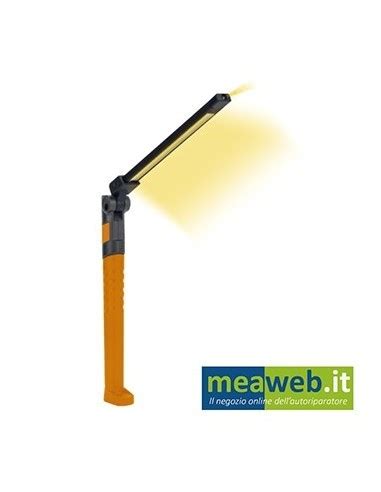 Beta 1838SLIM Lampada A LED Sottile Snodata Ricaricabile MEAWEB