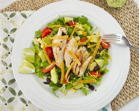 Santa Fe Chicken Salad With Tangy Lime Dressing Recipe