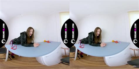 Rebeka Ruby In Vr Video Masturbates In The Kitchen With A Strange Toy VR Porn Video