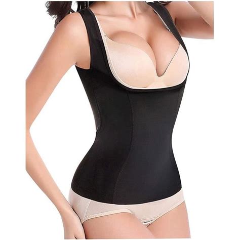 Bustier Corset Latex Corset Serre Taille Minceur Pour Femme Ventre