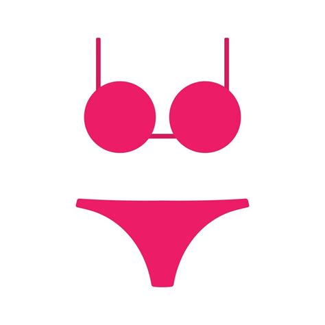 Swimsuits Or Bikini Icon Isolated On White Background Vector Art At Vecteezy