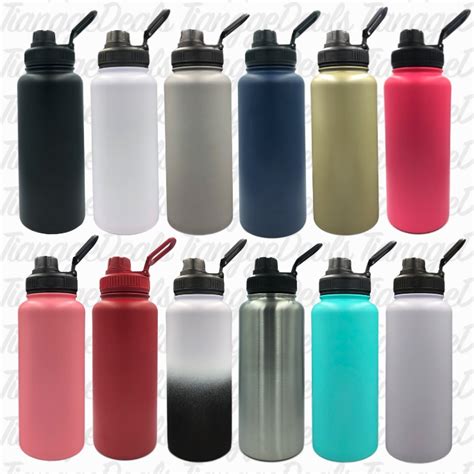 Insulated Flask Tumbler Water Bottle Oz Oz Vacuum Sealed Sports Bottle Cold Hrs Hot Hrs