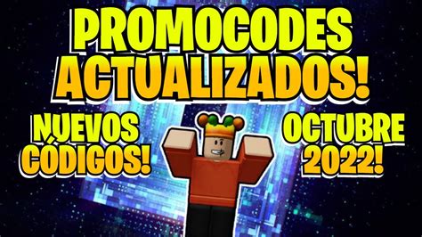 🤑 ¡nuevos Promocodes De Roblox Actualizados Y Funcionando Octubre 2022