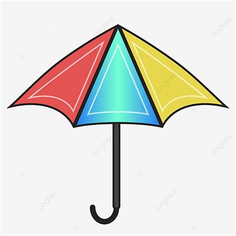 Folded Umbrella Clipart Transparent Background, Vector Umbrella ...