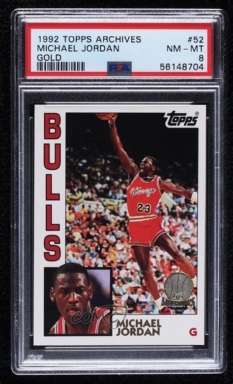 Topps Archives Gold Stamp Michael Jordan For Sale Online