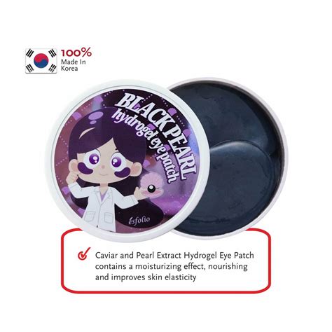 ESFOLIO BLACK PEARL HYDROGEL EYE PATCH | Magicboo Beauty Sdn. Bhd.
