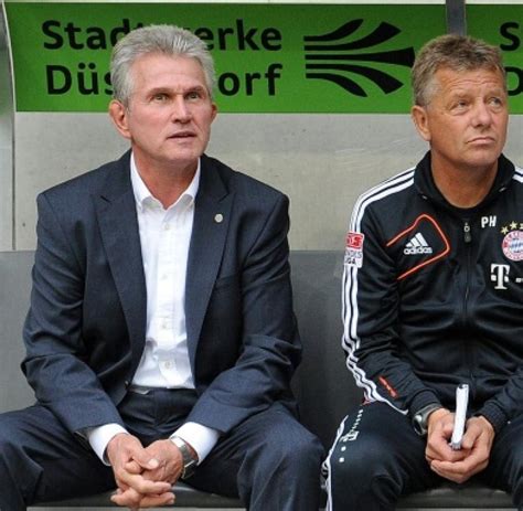 Sp Fu Ball Bl M Nchen Heynckes Hermann Meldung Fc Bayern Hermann