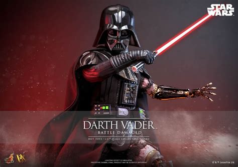 Darth Vader Battle Damaged Star Wars Hot Toys Dx Scale Figure