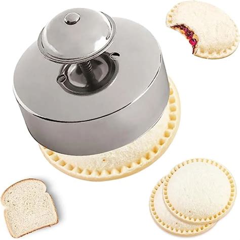 Cortador De S Ndwiches Diy Sellador De Galletas De Acero Inoxidable