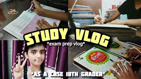 Life As A CBSE 10th Grader Aesthetic Indian Vlog Productive