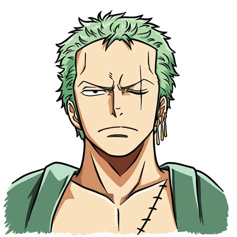 Learn How to Draw Zoro’s Face – Easy One Piece Drawing Guide