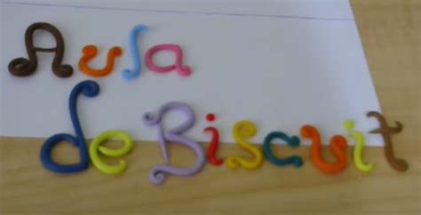 Como Se Escreve Biscuit - Biscuit Passo a Passo: Letras de Biscuit sem uso de Moldes