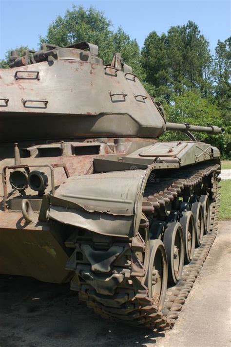 Side View Of Military Tank Stock Image Image Of Battle 24877963