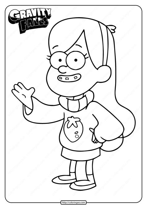 Gravity Falls Coloring Pages Coloring Pages