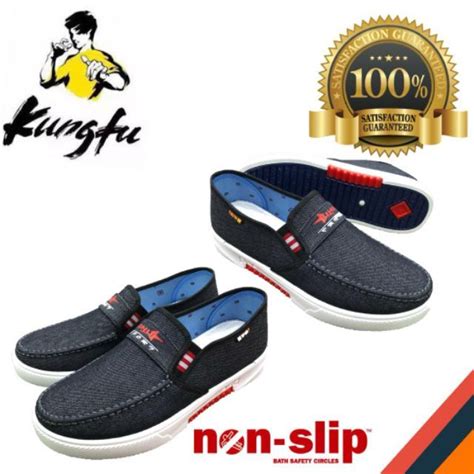 Comfortable Canvas Loafers Kasut Kungfu Canvas Lembut Selasa Kasut