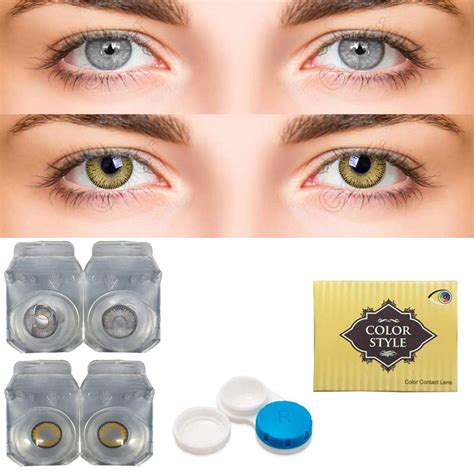 Buy Soft Eye Monthly Color Contact Lenses Grey Pure Hazel And Light