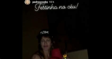 Hot Pedro Scooby Filma Luana Piovani De Lingerie Em Noite Sexy Festa No C U Purepeople