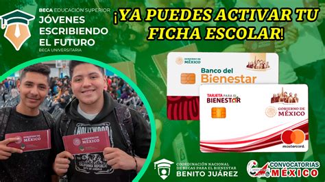 Ya Puedes Activar Tu Ficha Escolar En Subes Consulta Tu Ficha