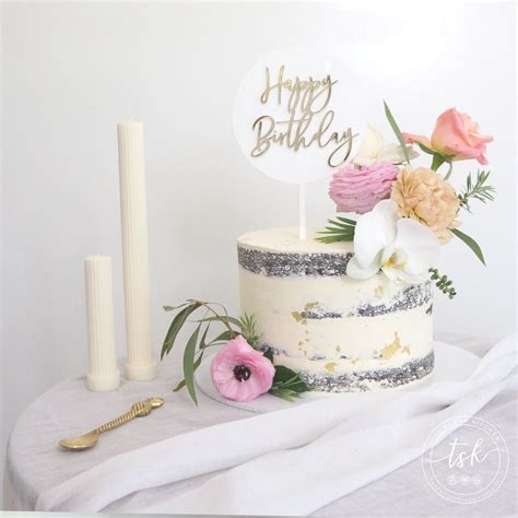 Semi Naked Cake The Sugar Kitchen