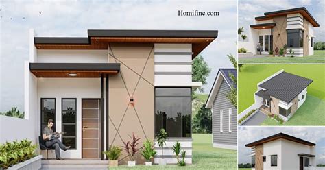 minimalist small house design  exterior details homifinecom