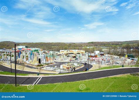 Goshen, NY - April 24 2021: View of NY Landmarks Built Out of LEGO Bricks at Miniland in ...