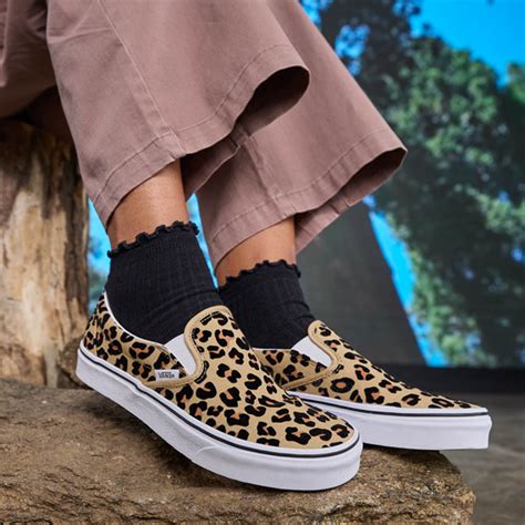 Vans Slip-On Skate Shoe - Leopard | Journeys