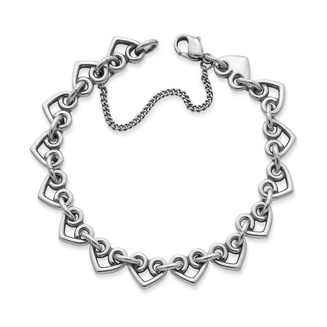 Heart Link Charm Bracelet James Avery Heart Ankle Bracelet James