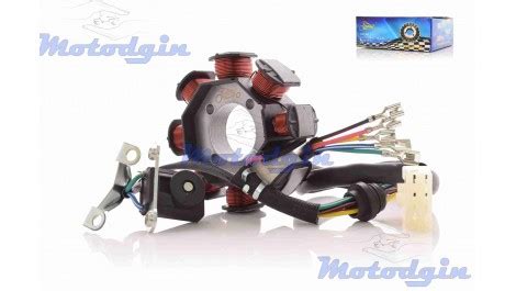 Статор генератора CG125/150 8 катушек недорого в motodgin