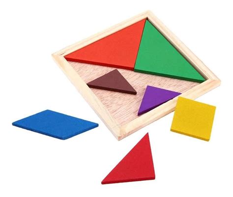 22 Tangram Chico Didáctico Juego De Ingenio Souvenir Motrici YO SI PUEDO