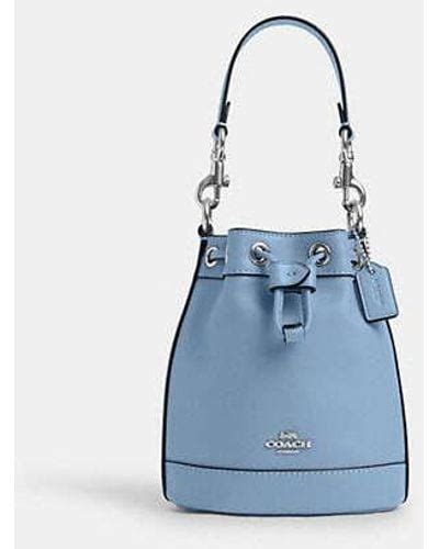Blue Coach Bucket Bags And Bucket Purses For Women Lyst
