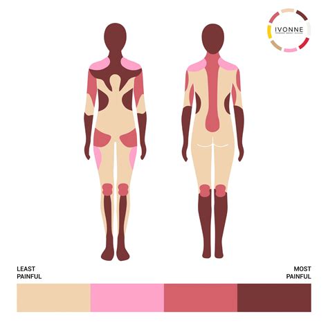 tattoo pain body chart 8