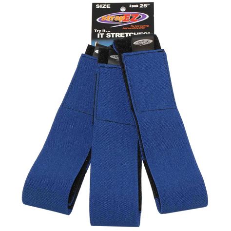 strap eze adjustable elastic utility strap  hook  loop fasteners