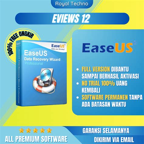 Jual Easeus Data Recovery Wizard 15 Pro 2022 13 Plus Pro And V11 9 Video Cara Instal Lifetime