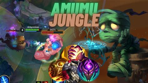 Amumu Jungle S Rating In Season Lol Wildrift Build Runes Youtube