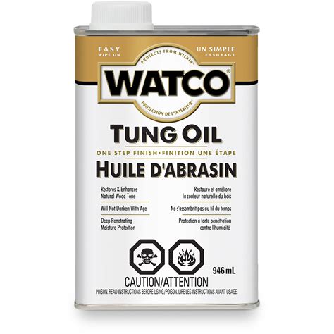 RUST-OLEUM Watco® Tung Oil KR088 (341850) | Shop Wood Finish | TENAQUIP