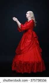 Full Length Portrait Beautiful Blonde Woman Stock Photo 375739018 Shutterstock