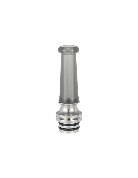 Drip Tip Long Curved Ricambio Mtl Svapoebasta