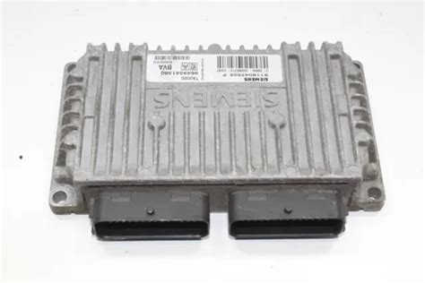 PEUGEOT MOTEUR UNITÉ Contrôle ECU 9649341380 S118047505F EUR 22 92