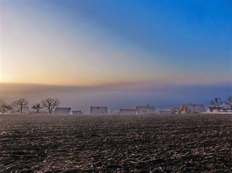 Fog,sunrise,morning sun,winter,landscape - free image from needpix.com