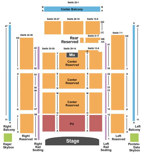 Penns Peak, Endstage Pit Seating Chart | Star Tickets