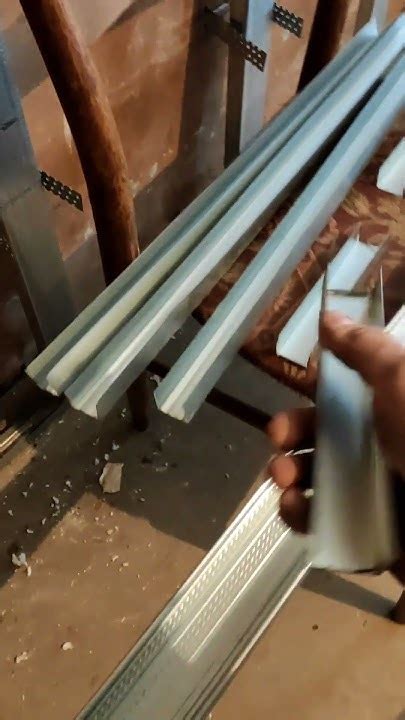 Как соединить два профиля для гипсокартона между собой. Вариант 1 ...