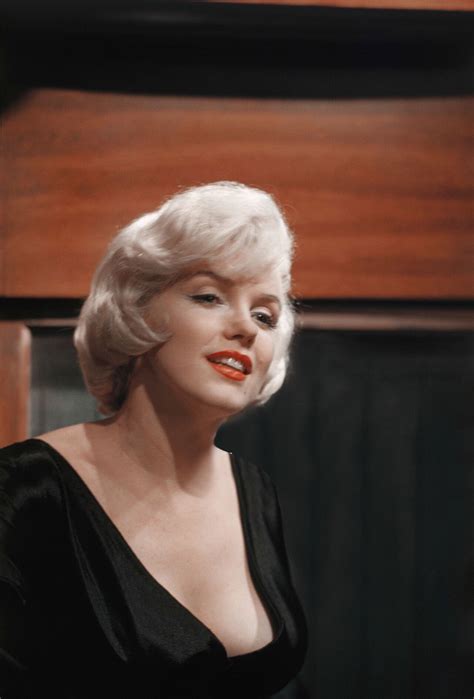 Perfectlymarilynmonroe Marilyn Monroe On The Set Of Some Like It Hot