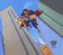 Superman The Animated Series Original Production Cel Superman And