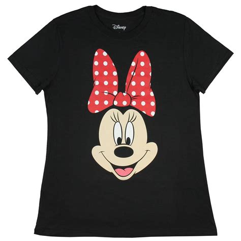 Disney Disney Minnie Mouse Shirt Juniors I Am Minie Big Face Graphic