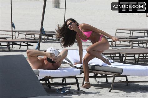 Debbie St Pierre Sexy Seen Showing Off Her Hot Bikini Body At The Beach In Miami AZNude