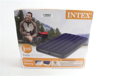 Intex Twin Classic Downy Air Mattress Property Room